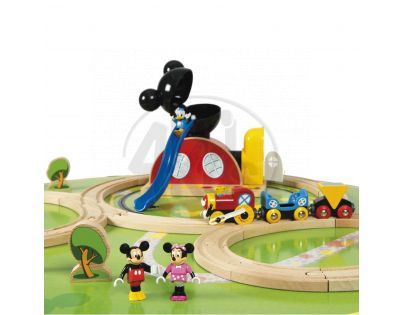 Brio 32228 - Disney kolekce - hrací stůl Mickey s vláčkodráhou