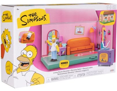 Hrací sada domeček The Simpsons + figurka Homera