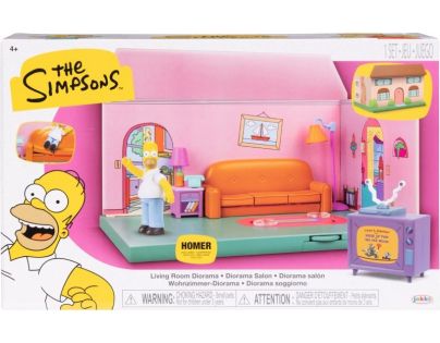 Hrací sada domeček The Simpsons + figurka Homera