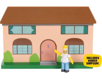 Hrací sada domeček The Simpsons + figurka Homera