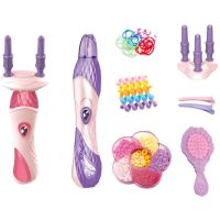 Hrací set na vlasy 2v1 s korálky-gumičky