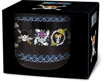 Stor One Piece Hrnek keramický 400 ml Skulls