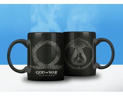 Hrnek měnící God of War Ragnarok