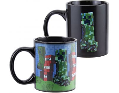 Paladone Hrnek měnící Minecraft Creeper 315 ml