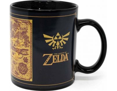 Paladone Hrnek měnící Zelda 300 ml