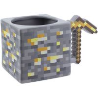 Paladone Hrnek Minecraft Pickaxe zlatý 500 ml