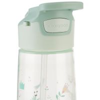 KikkaBoo Hrnek se silikonovým pítkem 450ml 12m+ Music Fest Mint 3
