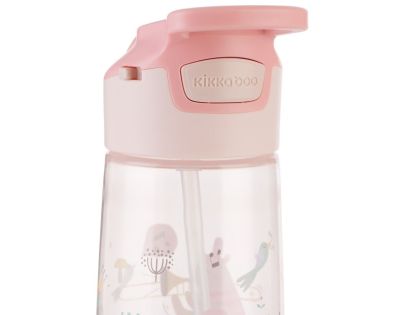 Hrnek se silikonovým pítkem 450ml 12m+ Music Fest Pink