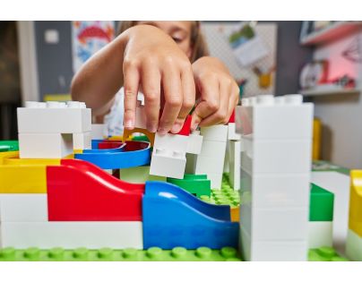 Hubelino Kuličková dráha Set s kostkami Anniversary 525 ks