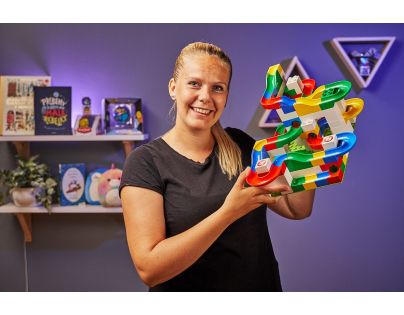 Hubelino Kuličková dráha Set s kostkami Anniversary 525 ks