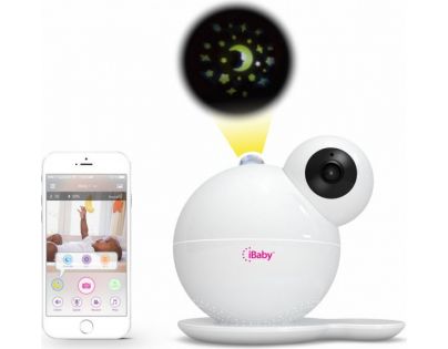 iBaby Care M7 video chůvička se senzorem kvality vzduchu a nočním světlem