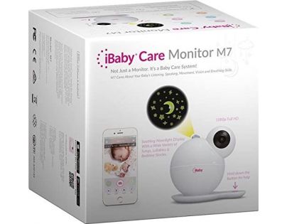 iBaby Care M7 video chůvička se senzorem kvality vzduchu a nočním světlem