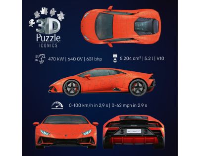 Iconics: Lamborghini Huracán Evo oranžové