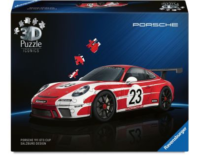 Ravensburger Iconics: Porsche 911 GT3 Cup Salzburg design