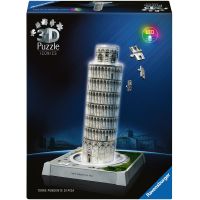 Ravensburger Iconics: Šikmá věž v Pise (Noční edice) 3