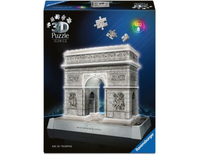 Ravensburger Iconics: Vítězný oblouk (Noční edice)