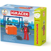 Igráček Automechanik figurka s nářadím 5