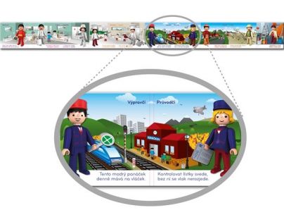 Igráček leporelo Čím budu?