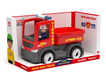 Igráček Multigo Fire valníček s řidičem