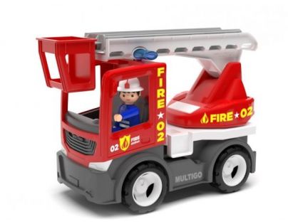 Igráček Multigo Fire žebřík s řidičem