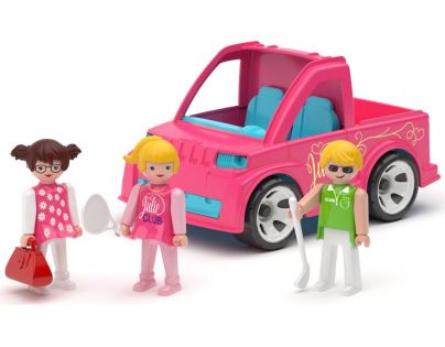 Igráček MultiGO Trio Julie sport club auto pro holčičky s figurkami