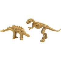 Igráček Paleontolog - figurka s vykopávkami dinosaurů Tyranosaura a Stegosaura 4