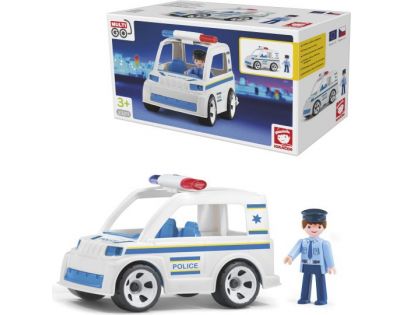 Igráček Policejní auto s policistou