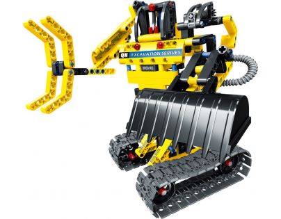 IM-Master Stavebnice 2 v 1 Bagr a robot 342 dílků