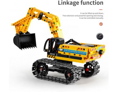IM-Master Stavebnice 2 v 1 Bagr a robot 342 dílků