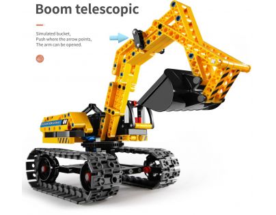 IM-Master Stavebnice 2 v 1 Bagr a robot 342 dílků