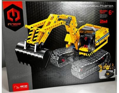IM-Master Stavebnice 2 v 1 Bagr a robot 342 dílků