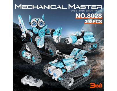 IM-Master Stavebnice Programovatelný kaskadérský Robot 3 v 1 Stunt Car 398 dílků