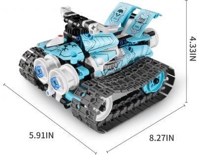 IM-Master Stavebnice Programovatelný kaskadérský Robot 3 v 1 Stunt Car 398 dílků
