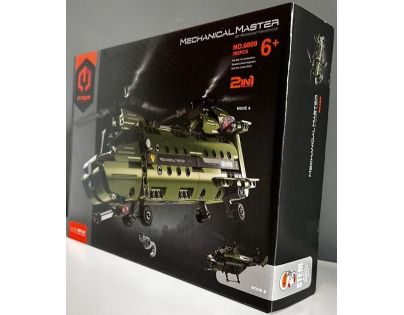 IM-Master Stavebnice 2 v 1 Vojenský vrtulník 393 dílků