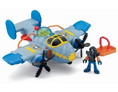 Imaginext Sky Racers Velké letadlo Fisher Price T5120