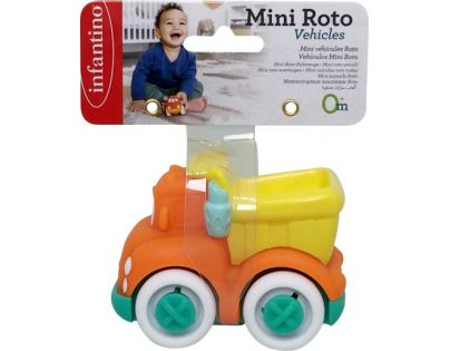 Infantino Autíčko Soft Wheels náklaďák