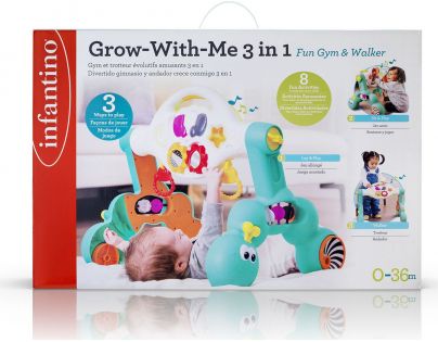 Infantino Hrací pult 3 v 1 Grow with Me