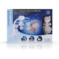 Infantino Hudební kolotoč s projekcí 3v1 Dusty Pink 2