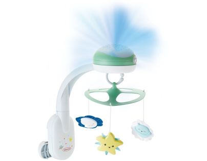 Infantino Hudební kolotoč s projekcí 3v1 zelený