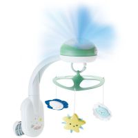 Infantino Hudební kolotoč s projekcí 3v1 zelený