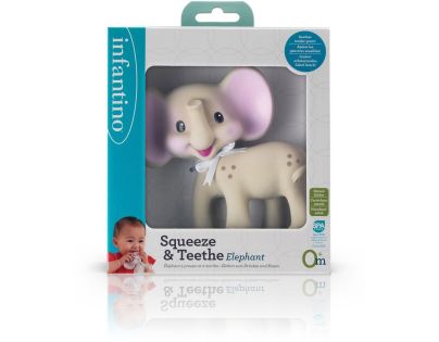 Infantino Kousátko přírodní kaučuk Slon