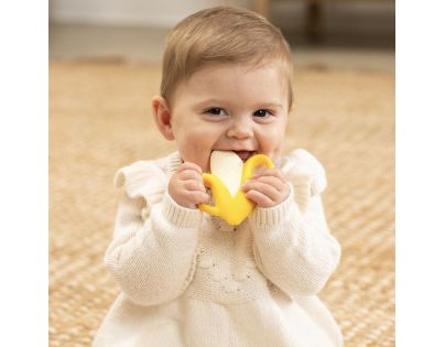 Infantino Kousátko silikonové Banán