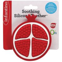 Infantino Kousátko silikonové Granátové jablko 3