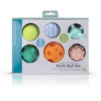 Infantino Míčky s texturami Super Soft 6 ks
