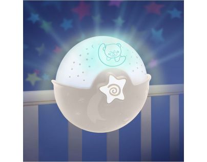 Infantino Noční lampička s projekcí béžová