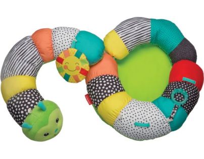 Infantino Polštářek 2 v 1 Pro hru na bříšku Housenka - Poškozený obal