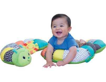Infantino Polštářek 2 v 1 Pro hru na bříšku Housenka - Poškozený obal