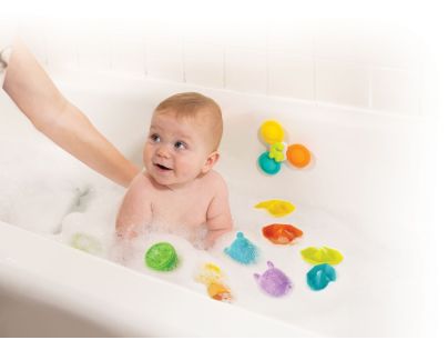 Infantino Sada hraček do koupele Spin, Squirt & Sail