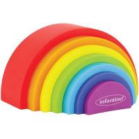 Infantino Skládačka duha Magic Rainbow - Poškozený obal 3