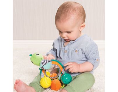 Infantino Závěsná Želva se zrcátkem a míčky